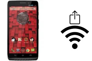 Générer un QR code avec la clé Wifi sur un Motorola DROID Maxx