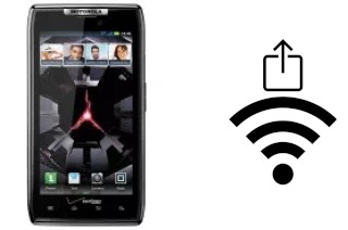 Générer un QR code avec la clé Wifi sur un Motorola DROID RAZR XT912