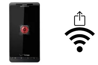 Générer un QR code avec la clé Wifi sur un Motorola DROID X2
