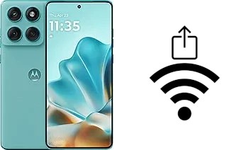 Générer un QR code avec la clé Wifi sur un Motorola Edge 60 Fusion