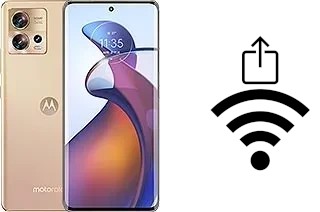Générer un QR code avec la clé Wifi sur un Motorola Edge 30 Fusion