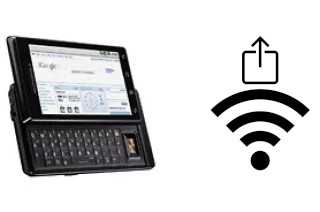 Générer un QR code avec la clé Wifi sur un Motorola MILESTONE