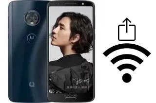 Générer un QR code avec la clé Wifi sur un Motorola Moto 1S