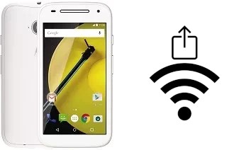 Générer un QR code avec la clé Wifi sur un Motorola Moto E Dual SIM (2nd gen)