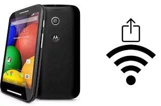 Générer un QR code avec la clé Wifi sur un Motorola Moto E Dual SIM