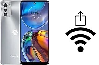 Générer un QR code avec la clé Wifi sur un Motorola Moto E32