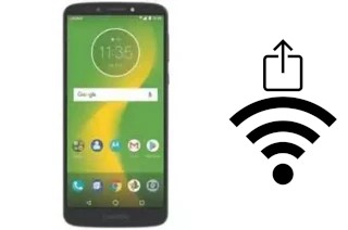 Générer un QR code avec la clé Wifi sur un Motorola Moto E5 Supra