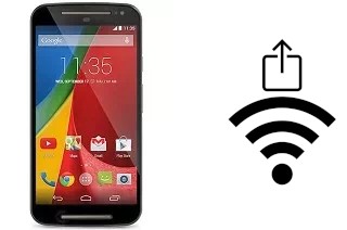 Générer un QR code avec la clé Wifi sur un Motorola Moto G Dual SIM (2nd gen)