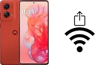 Générer un QR code avec la clé Wifi sur un Motorola Moto G Stylus 5G (2024)