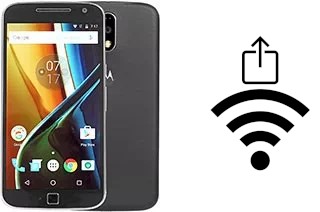 Générer un QR code avec la clé Wifi sur un Motorola Moto G4 Plus
