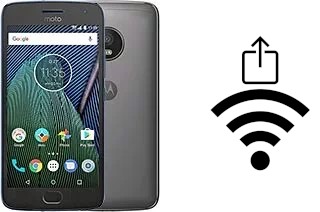 Générer un QR code avec la clé Wifi sur un Motorola Moto G5 Plus