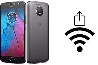 Générer un QR code avec la clé Wifi sur un Motorola Moto G5S