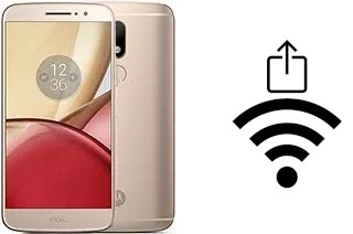 Générer un QR code avec la clé Wifi sur un Motorola Moto M