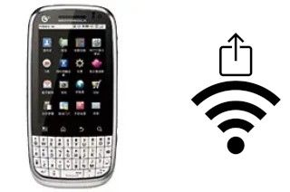 Générer un QR code avec la clé Wifi sur un Motorola MOTO MT620