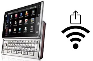 Générer un QR code avec la clé Wifi sur un Motorola MOTO MT716