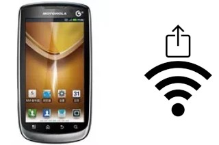 Générer un QR code avec la clé Wifi sur un Motorola MOTO MT870