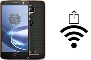 Générer un QR code avec la clé Wifi sur un Motorola Moto Z Force
