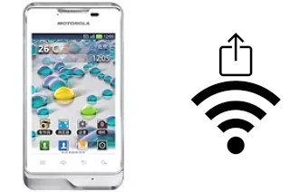 Générer un QR code avec la clé Wifi sur un Motorola Motoluxe XT389