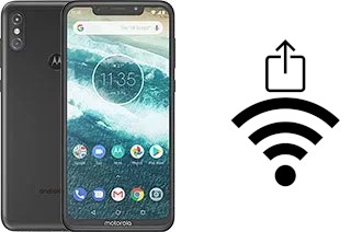 Générer un QR code avec la clé Wifi sur un Motorola One Power (P30 Note)