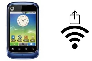Générer un QR code avec la clé Wifi sur un Motorola XT301
