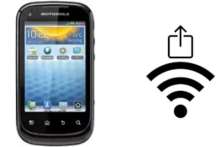 Générer un QR code avec la clé Wifi sur un Motorola XT319