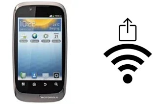 Générer un QR code avec la clé Wifi sur un Motorola FIRE XT