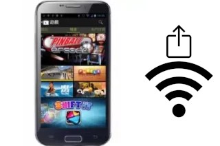 Générer un QR code avec la clé Wifi sur un MTO MK318 Plus