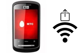 Générer un QR code avec la clé Wifi sur un MTS 916