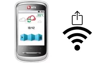 Générer un QR code avec la clé Wifi sur un MTS SP100