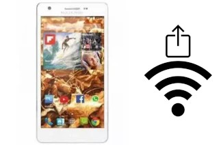 Générer un QR code avec la clé Wifi sur un Multilaser MS6