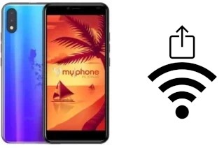 Générer un QR code avec la clé Wifi sur un MyPhone myXi1