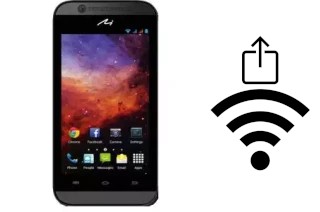 Générer un QR code avec la clé Wifi sur un Navon D405