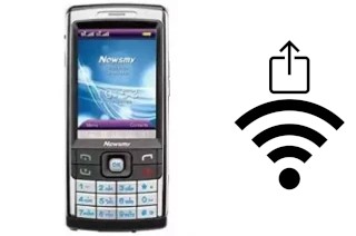 Générer un QR code avec la clé Wifi sur un Newsmy D118