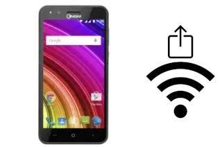Générer un QR code avec la clé Wifi sur un NGM E505