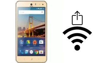 Générer un QR code avec la clé Wifi sur un Nipda Typhoon G12