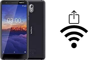 Générer un QR code avec la clé Wifi sur un Nokia 3.1