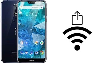 Générer un QR code avec la clé Wifi sur un Nokia 7.1 Plus (Nokia X7)