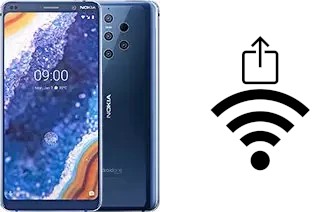 Générer un QR code avec la clé Wifi sur un Nokia 9 PureView