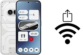 Générer un QR code avec la clé Wifi sur un Nothing Phone (2a)