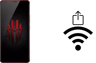 Générer un QR code avec la clé Wifi sur un nubia Red Magic