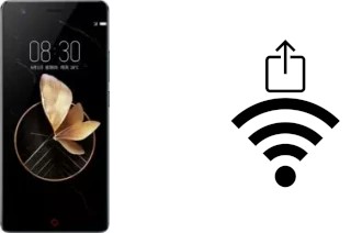 Générer un QR code avec la clé Wifi sur un nubia Z17