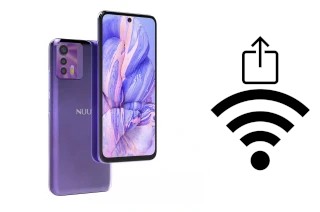 Générer un QR code avec la clé Wifi sur un NUU Mobile B30 5G