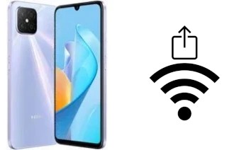 Générer un QR code avec la clé Wifi sur un NZONE S7 PRO+ 5G