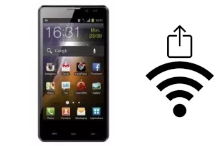 Générer un QR code avec la clé Wifi sur un Omega OASS50