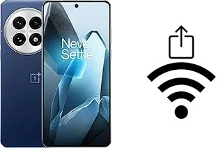 Générer un QR code avec la clé Wifi sur un OnePlus 13