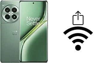 Générer un QR code avec la clé Wifi sur un OnePlus Ace 3 Pro
