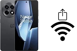 Générer un QR code avec la clé Wifi sur un OnePlus Ace 5