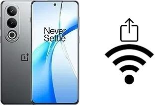 Générer un QR code avec la clé Wifi sur un OnePlus Nord CE4