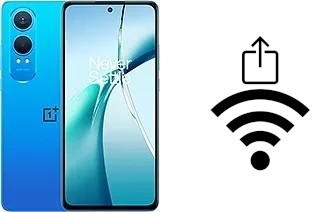 Générer un QR code avec la clé Wifi sur un OnePlus Nord CE4 Lite