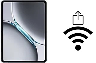 Générer un QR code avec la clé Wifi sur un OnePlus Pad 2